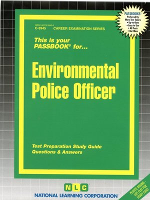 cover image of Environmental Police Officer